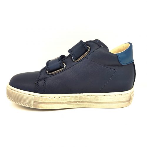 Falcotto sneakers red navy sinistra