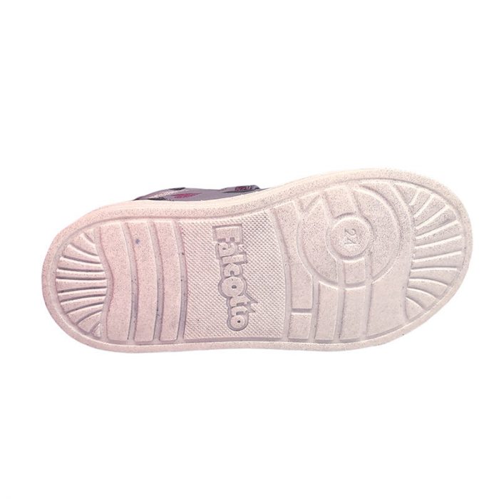 Falcotto sneakers argento rosa suola