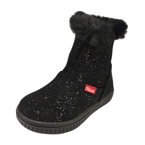 Stivaletto preppy black-gold per bambina - Trudi