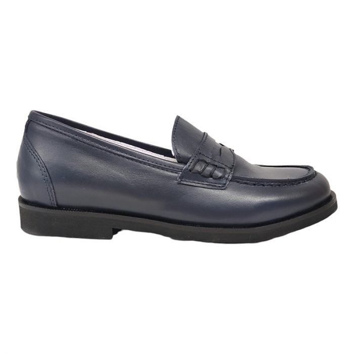 Mocassino blu Chiara Luciani destra