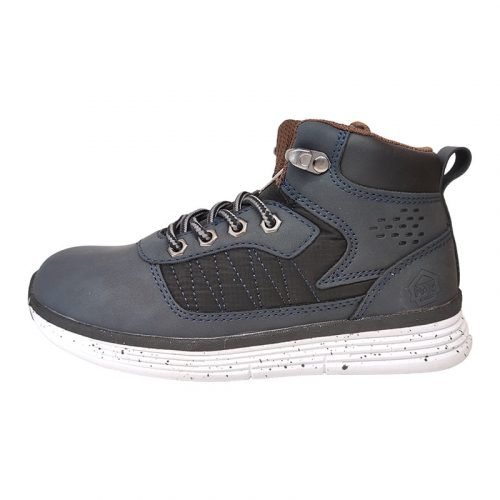 Sneakers scarponcino colore blu Primigi sinistra
