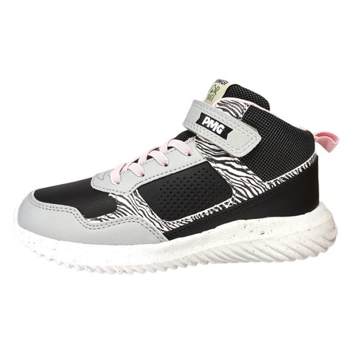 Sneakers alta for change grigia sinistra
