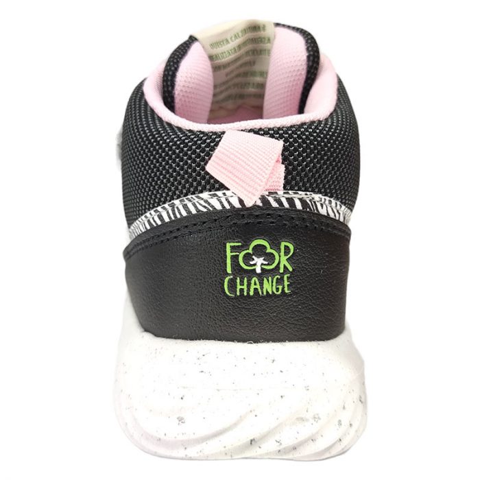 Sneakers alta for change grigia tallone