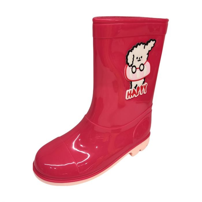 DueMele calosce cagnolino fucsia fronte