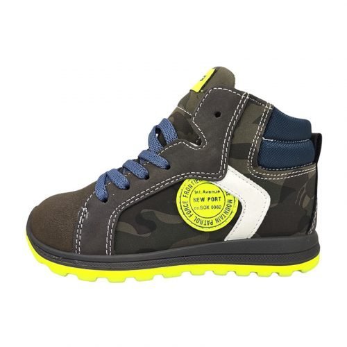 Primigi sneakers alta militare sinistra
