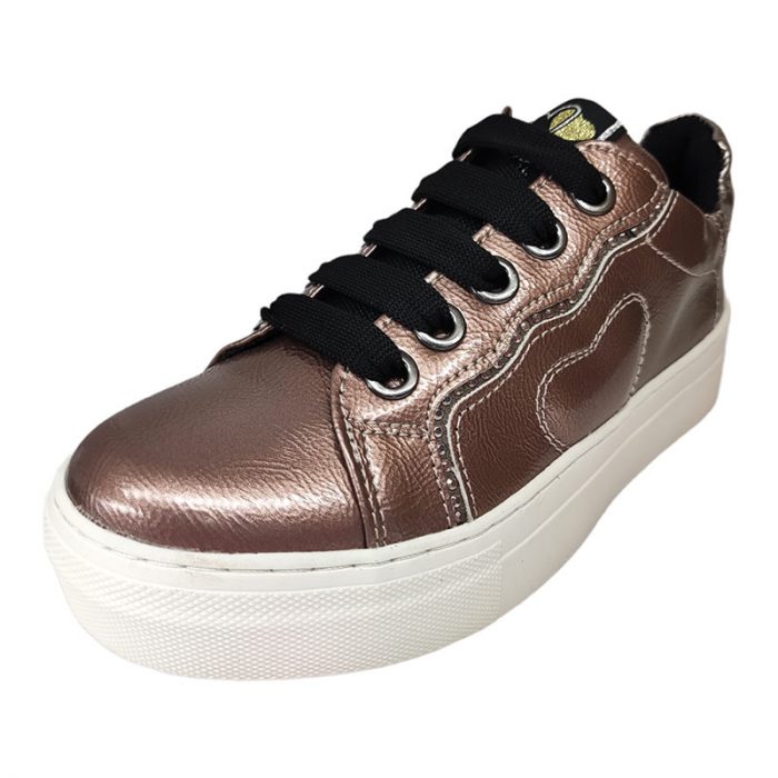 Sneakers rosa antico Asso fronte