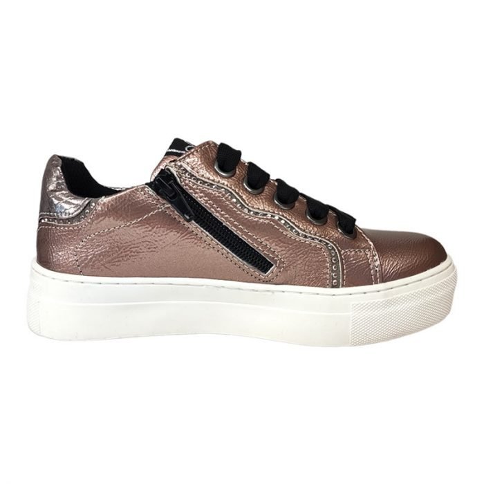 Sneakers rosa antico Asso destra