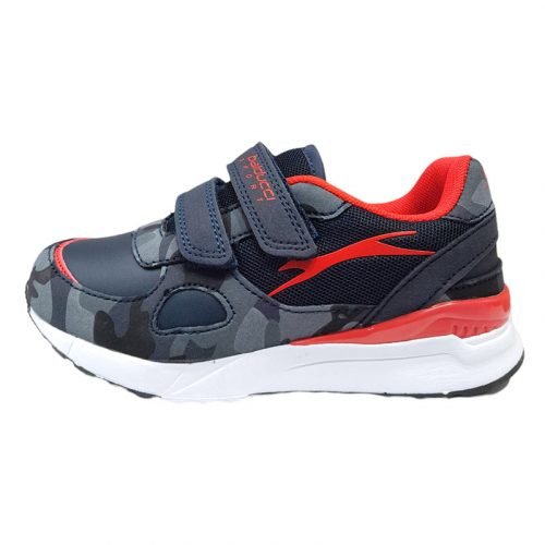 Sneakers blu militare Balducci sinistra