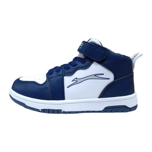 Sneakers alta bianco blu Balducci sinistra