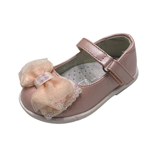 Ballerina rosa con fiocchetto per bambina – BACIO & BACIO