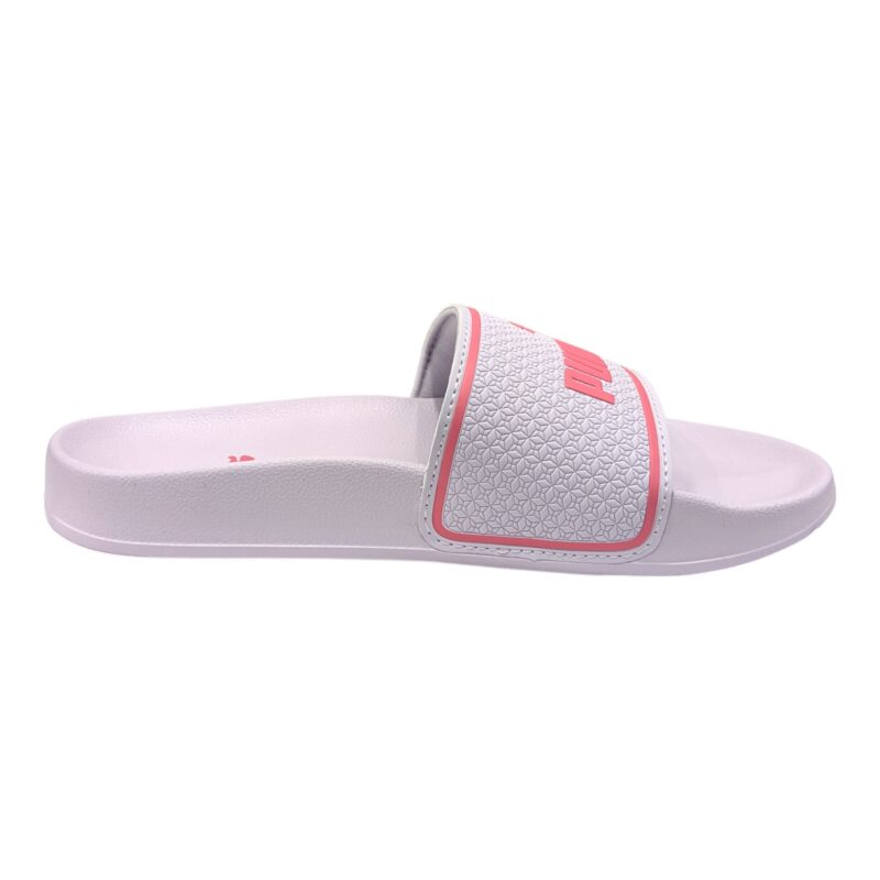 Ciabatta in gomma a fascia rosa-lilla per bambina da mare e piscina - Puma 2 Ciabatta a fascia in gomma rosa-lilla per bambina da mare e piscina - Puma