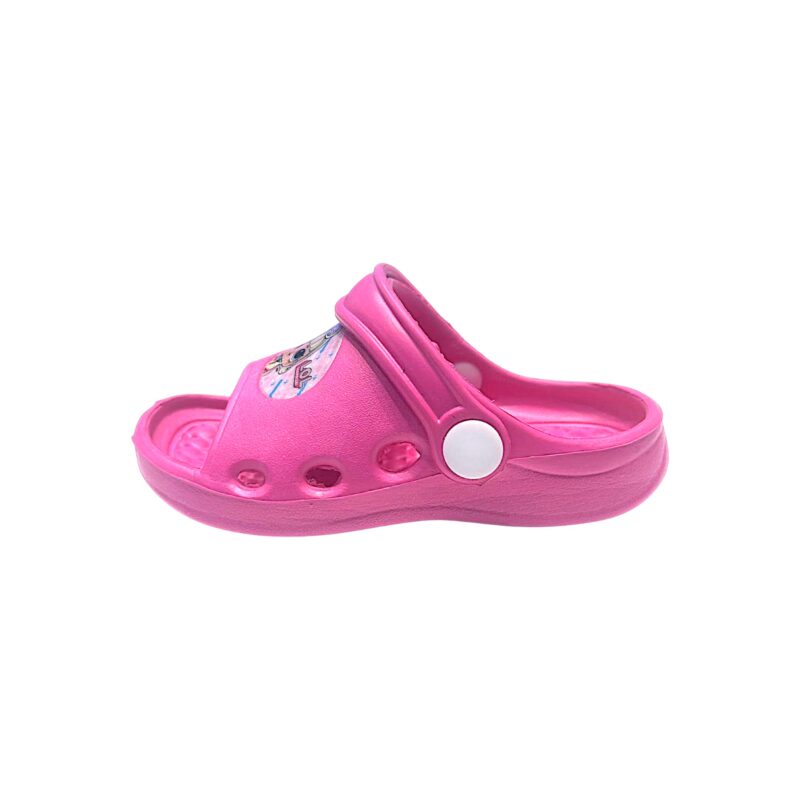 Ciabatta aperta per bambina LOL colore fucsia – Easy Shoes 2 Ciabatta aperta per bambina LOL colore fucsia – Easy Shoes