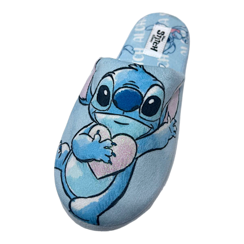 Ciabatta azzurra in tessuto per bambina con Stitch – Alek Moda Silver 1 Ciabatta azzurra in tessuto per bambina con stitch – Alek Moda Silver