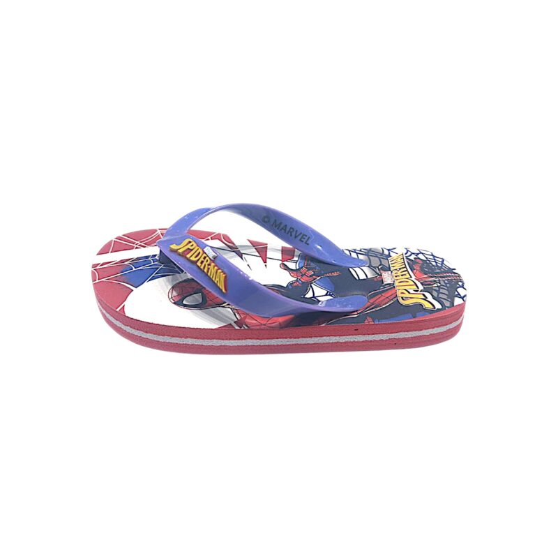 Ciabatta da mare infradito blu per bambino Spider-Man – Easy Shoes 2 Ciabatta da mare infradito blu per bambino Spider-Man – Easy Shoes