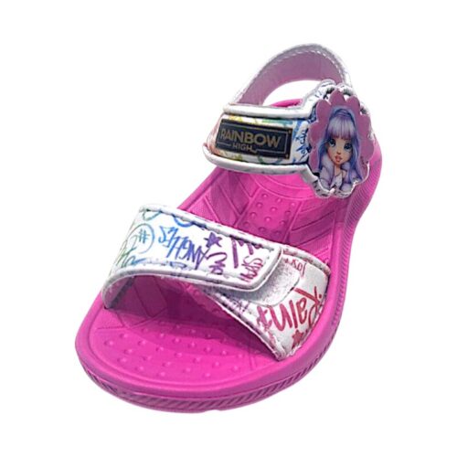Ciabatta fucsia per bambina Rainbow High con doppio strappo – Easy Shoes 20 Ciabatta fucsia per bambina Rainbow High con doppio strappo – Easy Shoes