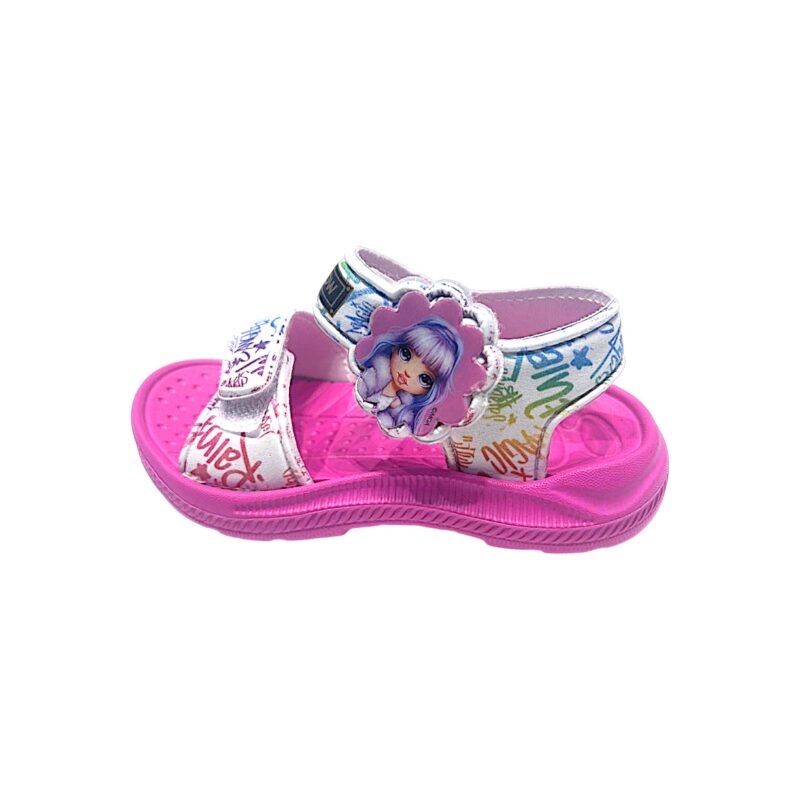Ciabatta fucsia per bambina Rainbow High con doppio strappo – Easy Shoes 2 Ciabatta fucsia per bambina Rainbow High con doppio strappo – Easy Shoes