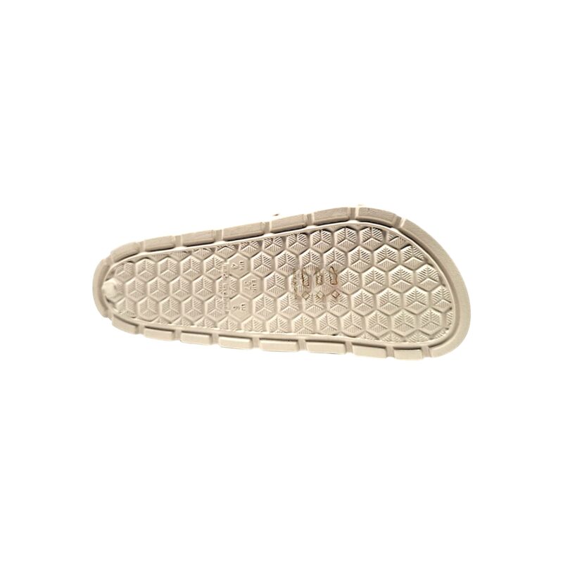 Ciabatta in gomma beige per bambina con doppia fibbia - Hotsand 2 Ciabatta in gomma beige per bambina con doppia fibbia - Hotsand