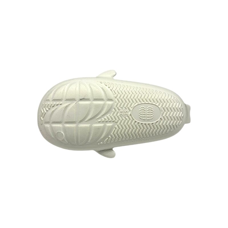 Ciabatta in gomma bianca per bambina tipo crocs a forma di squalo con fascia posteriore - Jomix Shoes 4 Ciabatta in gomma bianca per bambina tipo crocs a forma di squalo con fascia posteriore - Jomix Shoes