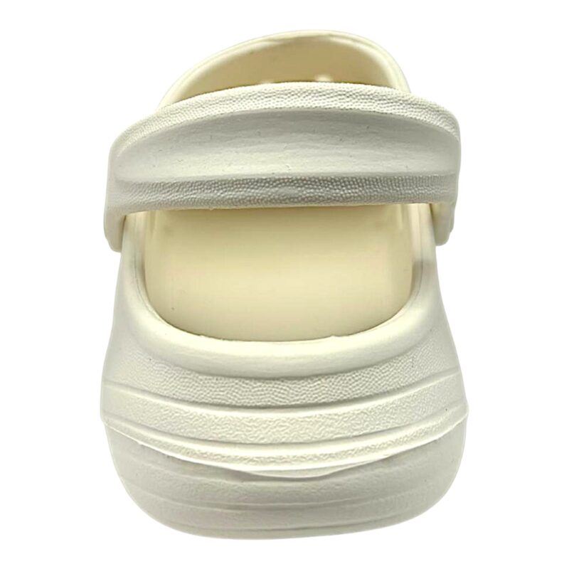 Ciabatta in gomma bianca per bambina tipo crocs con coniglietto, fiore e fascia posteriore - Jomix Shoes 3 Ciabatta in gomma bianca per bambina tipo crocs con coniglietto, fiore e fascia posteriore - Jomix Shoes