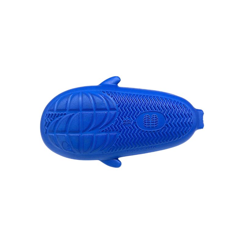 Ciabatta in gomma blu per bambino tipo crocs a forma di squalo con fascia posteriore - Jomix Shoes 4 Ciabatta in gomma blu per bambino tipo crocs a forma di squalo con fascia posteriore - Jomix Shoes