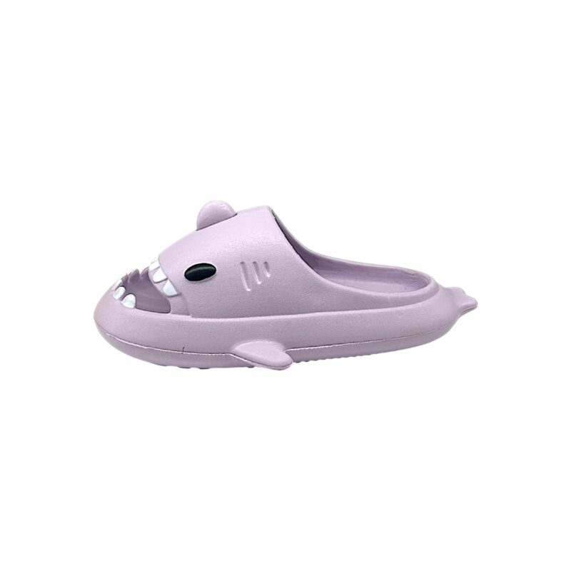 Ciabatta in gomma lilla per bambina a forma di squalo senza chiusura - Jomix Shoes 2 Ciabatta in gomma lilla per bambina a forma di squalo senza chiusura - Jomix Shoes - immagine 2