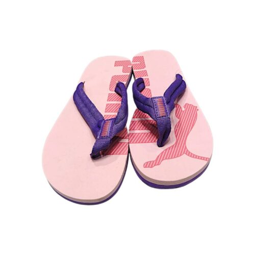 Ciabatta infradito in gomma rosa-lavanda per bambina da mare e piscina - Puma