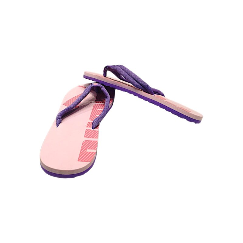 Ciabatta infradito in gomma rosa-lavanda per bambina da mare e piscina - Puma 2 Ciabatta infradito in gomma rosa-lavanda per bambina da mare e piscina - Puma