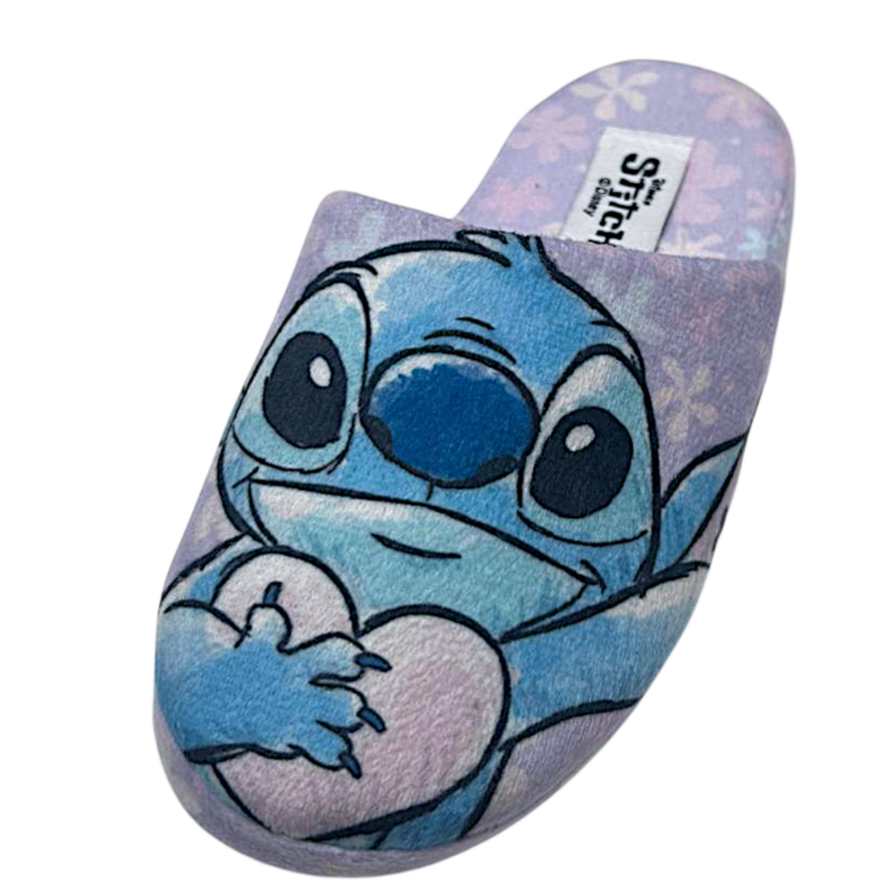 Ciabatta invernale lilla per bambina con Stitch – Alek Moda Silver 1 Ciabatta invernale lilla per bambina con stitch – Alek Moda Silver