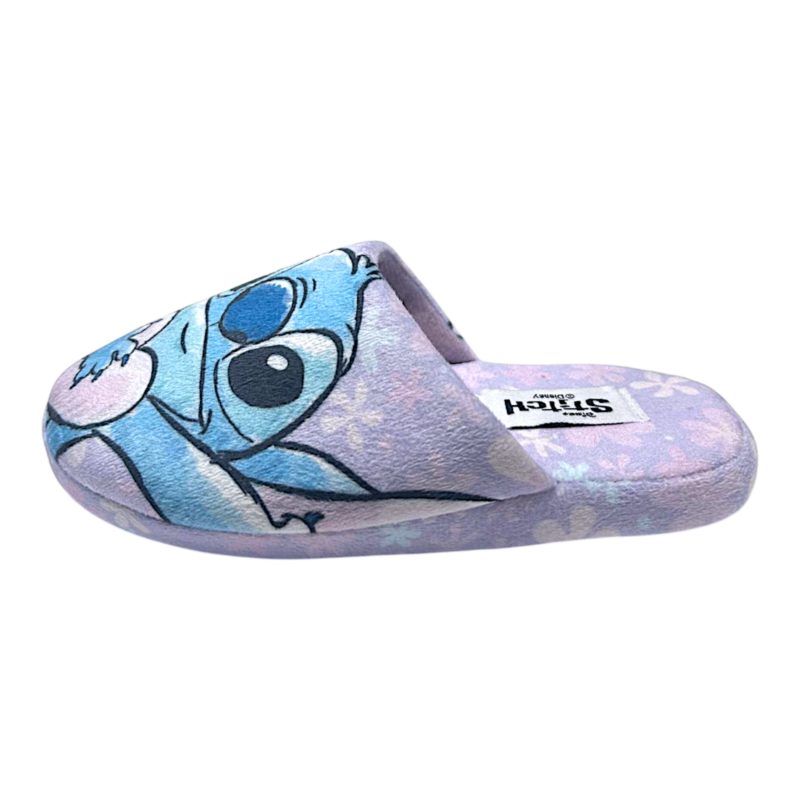Ciabatta azzurra in tessuto per bambina con Stitch – Alek Moda Silver 2 Ciabatta invernale lilla per bambina con stitch – Alek Moda Silver