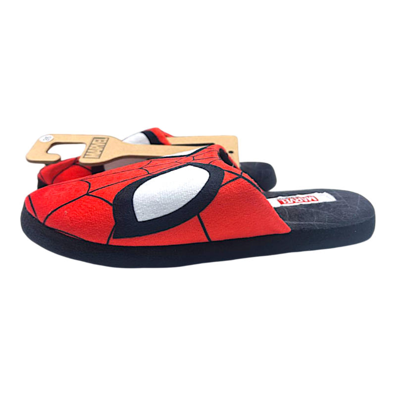 Ciabatta invernale nero-rossa per bambino con Spider-Man occhi bianchi – Alek Moda Silver 2 Ciabatta invernale nera-rossa per bambino con Spider-Man – Alek Moda Silver