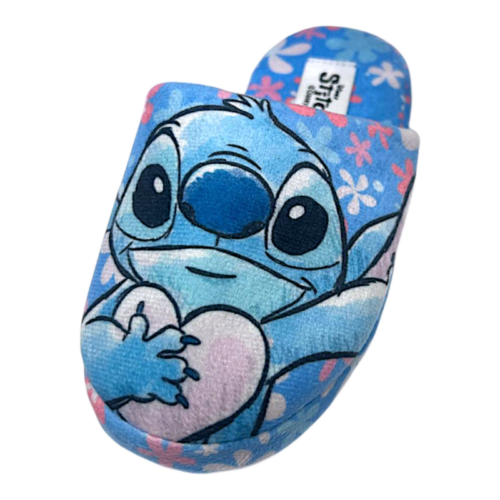 Ciabatta invernale per bambina azzurro-multicolor con Stitch – Alek Moda Silver 11 Ciabatta invernale per bambina azzurro-multicolor con Stitch – Alek Moda Silver