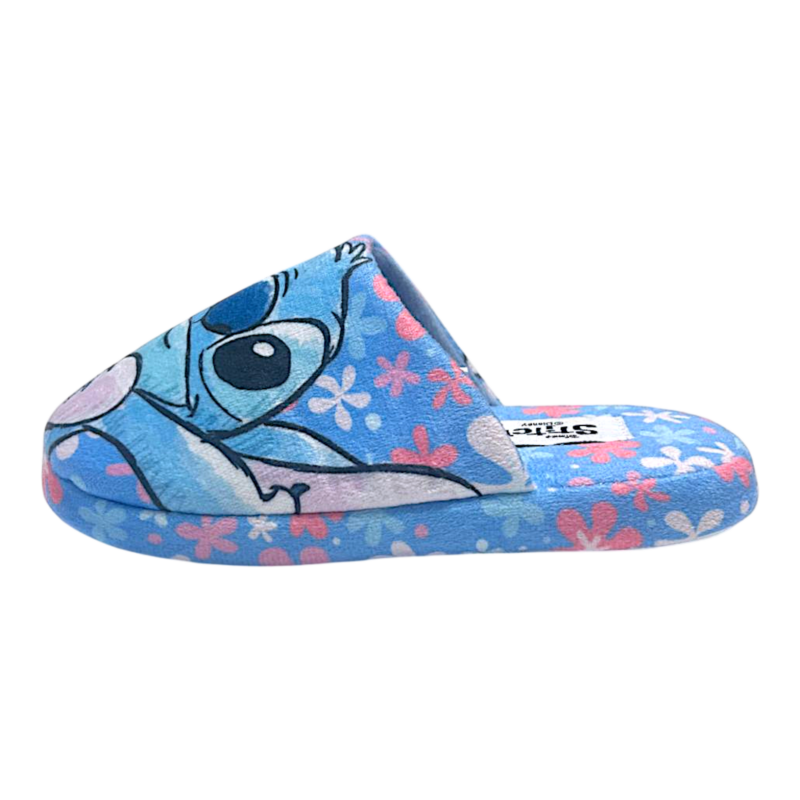 Ciabatta invernale per bambina azzurro-multicolor con Stitch – Alek Moda Silver 3 Ciabatta invernale per bambina azzurro-multicolor con Stitch – Alek Moda Silver
