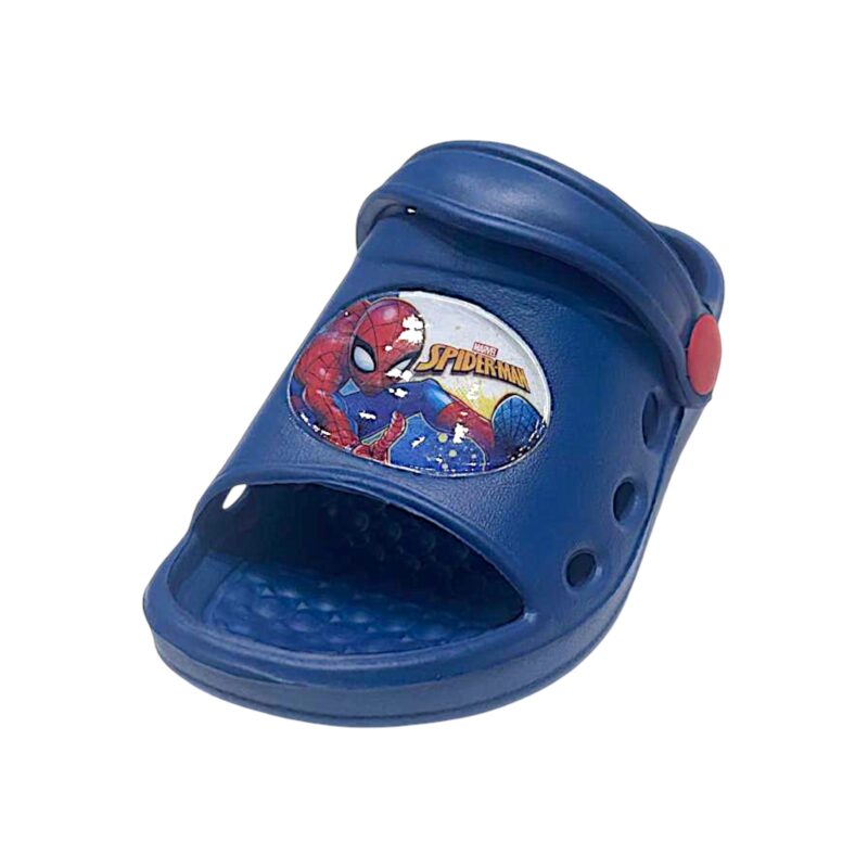 Ciabatta mare blu per bambino Spider-Man – Easy Shoes 1 Ciabatta mare blu per bambino Spider-Man – Easy Shoes