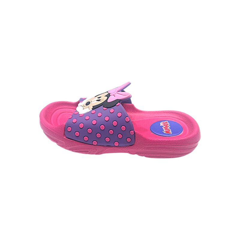 Ciabatta mare Minnie per bambina fucsia-viola – Easy Shoes 2 Ciabatta mare fucsia per bambina Minnie viola – Easy Shoes