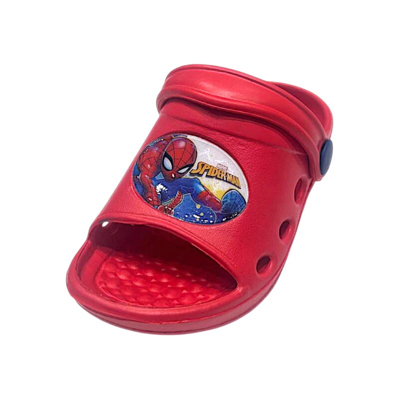 Ciabatta mare rossa per bambino Spider-Man – Easy Shoes 1 Ciabatta mare rossa per bambino Spider-Man – Easy Shoes