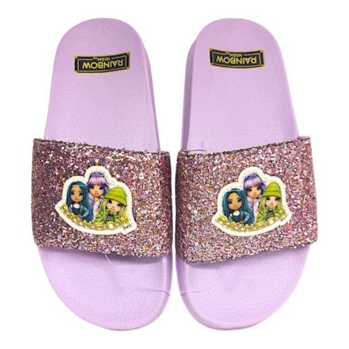 Ciabatta per bambina Rainbow High glitter viola – Easy Shoes