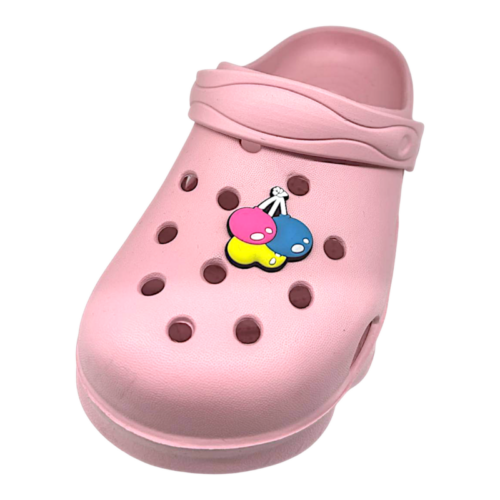 Ciabatta rosa in gomma tipo crocs per bambina - Hotsand 2 Ciabatta rosa in gomma tipo crocs per bambina - Hotsand