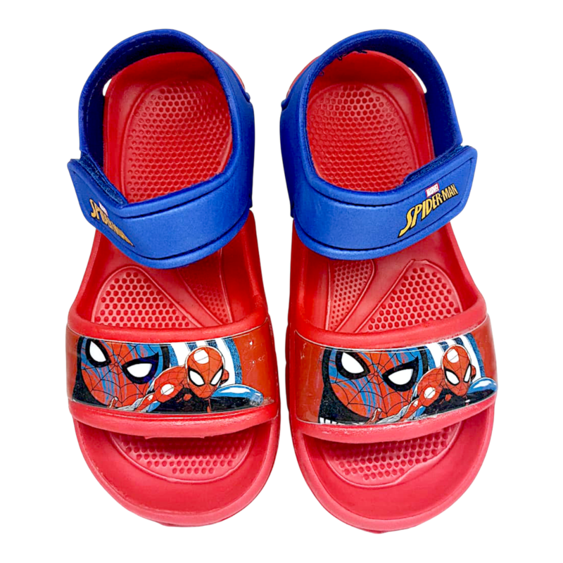 Ciabatta sandalo mare per bambino rossa Spider-Man con strappo – Easy Shoes 1 Ciabatta sandalo mare per bambino rossa Spider-Man con strappo – Easy Shoes