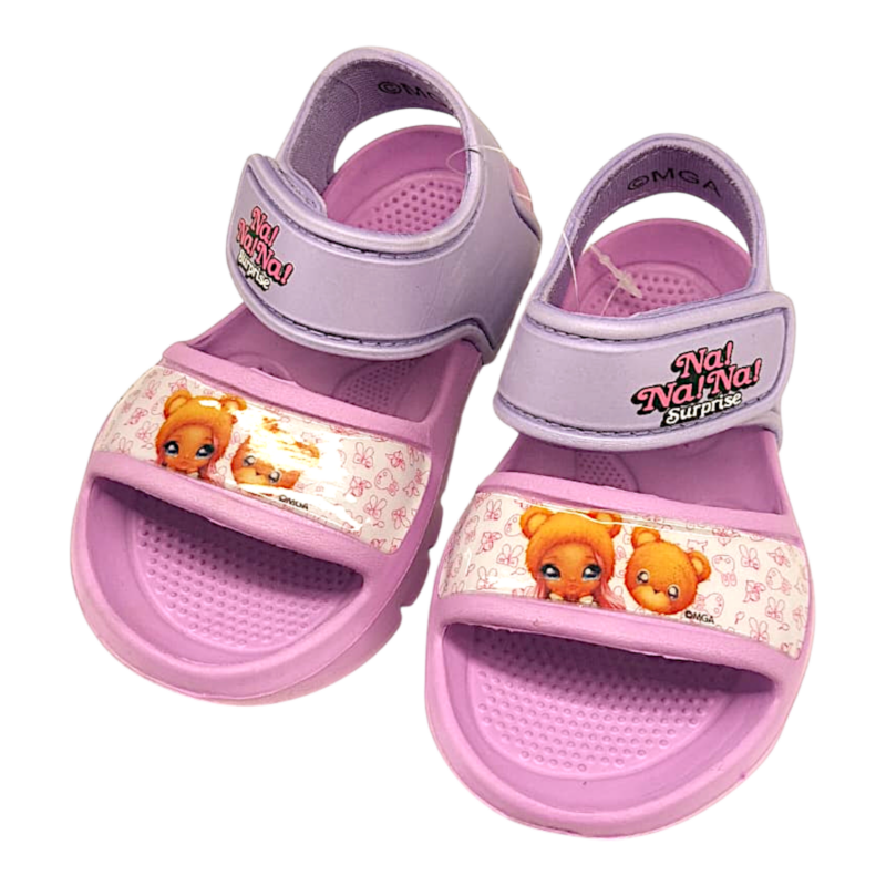 Ciabatta sandalo viola per bambina Na! Na! Na! Surprise con strappo – Easy Shoes 1 Ciabatta sandalo viola per bambina Na! Na! Na! Surprise con strappo – Easy Shoes