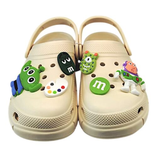 Ciabatte sabot tipo Crocs avorio tema Toy Story per bambino – Sesamall Shoes