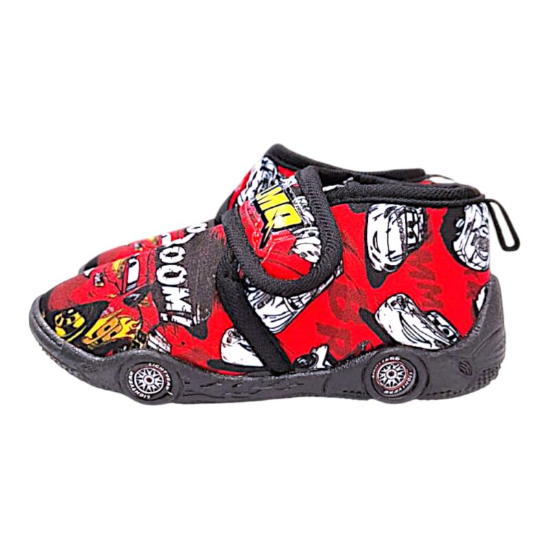 Ciabattina asilo per bambino red-black Cars con strappo – Alek Moda Silver 2 Ciabattina asilo per bambino cars blue navy-nero con strappo – Alek Moda Silver