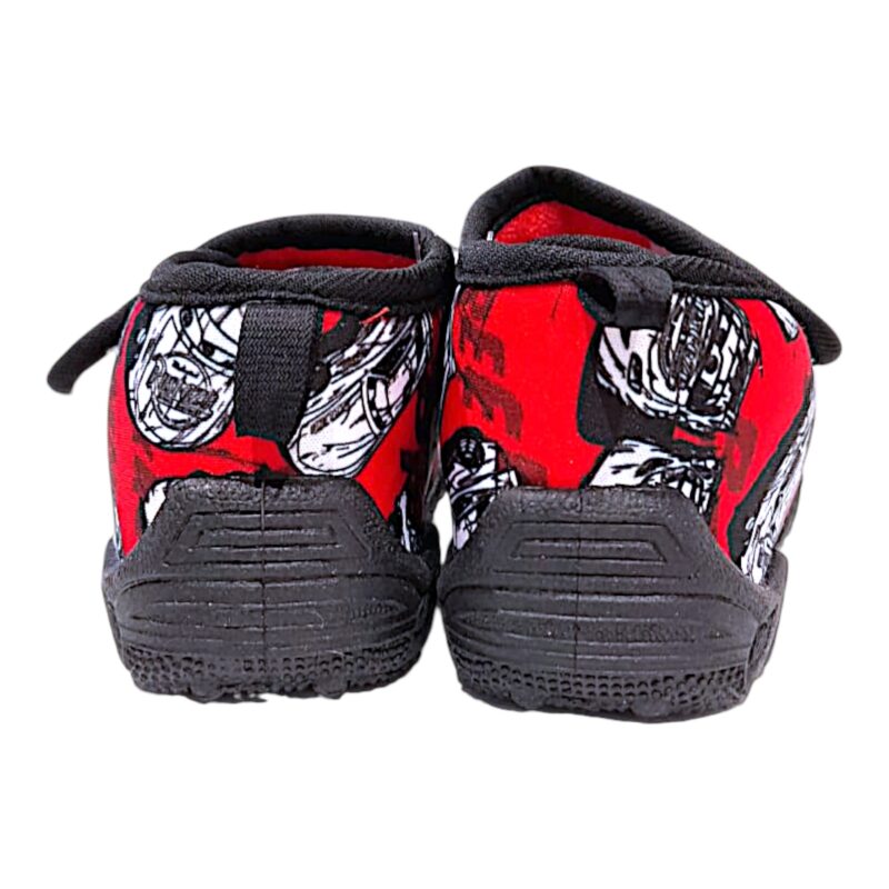 Ciabattina asilo per bambino red-black Cars con strappo – Alek Moda Silver 3 Ciabattina asilo per bambino cars blue navy-nero con strappo – Alek Moda Silver