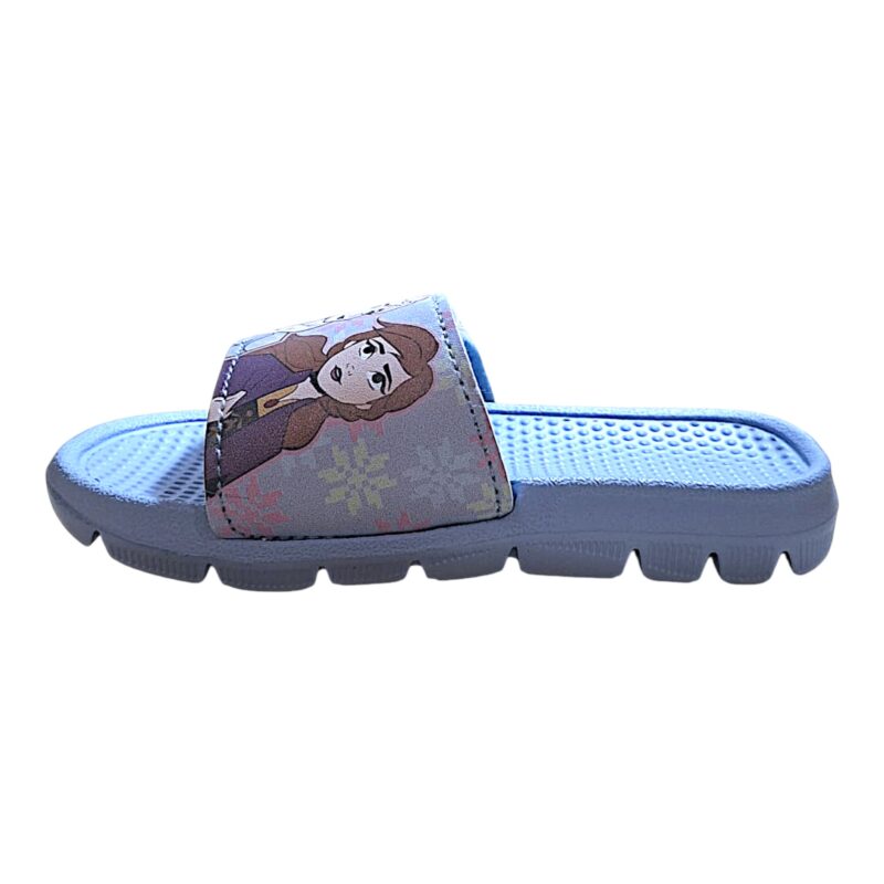 Ciabattina per bambina Frozen celeste con fascia decorata Elsa e Anna – FLA Europe 3 Ciabattina per bambina Frozen celeste con fascia decorata Elsa e Anna – FLA Europe