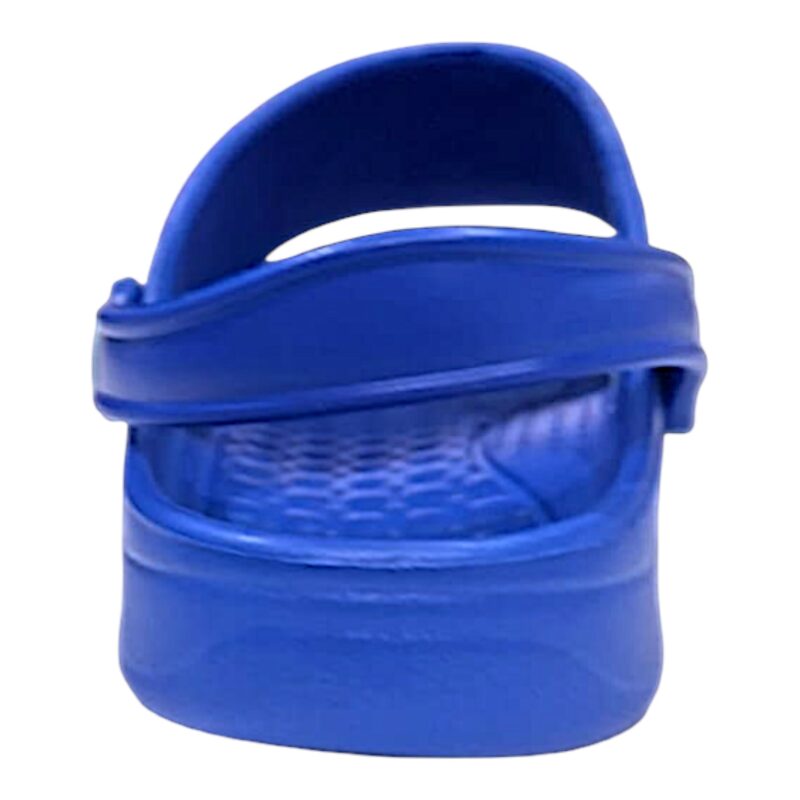 Ciabattina blu per bambina tipo Crocs a punta aperta con Stitch e fascetta posteriore – Alek Moda Silver 3 Ciabattina per bambina tipo Crocs a punta aperta stitch blu – Alek Moda Silver