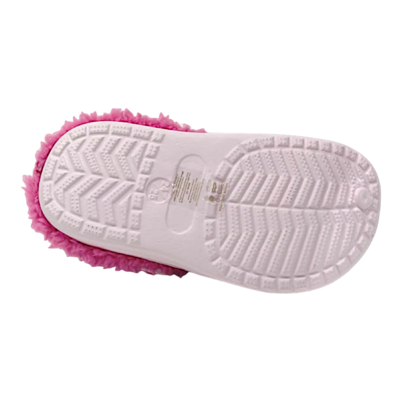 Ciabattina rosa-fucsia imbottita per bambina tipo Crocs con unicorno – Alek Moda Silver 5 Ciabattina rosa imbottita per bambina tipo Crocs con unicorno – Alek Moda Silver