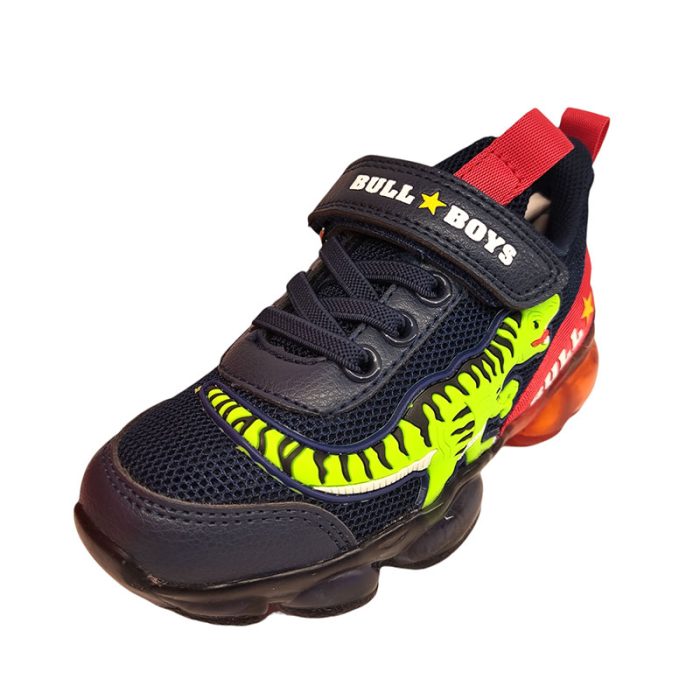 Sneakers dinosauro Bull Boys fronte