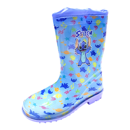 Galosce di Stitch blu multicolor per bambino e bambina – Coriex