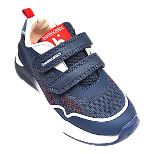 Ginnica blu-rosso retata con doppio strappo – Biomecanics