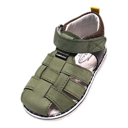 Granchietto verde primi passi per bambino con stella bianca e apertura a strappo – Balducci 8 Granchietto verde primi passi per bambino con stella bianca e apertura a strappo – Balducci