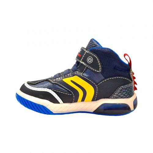 Sneakers alta drago con luci - Geox sinistra
